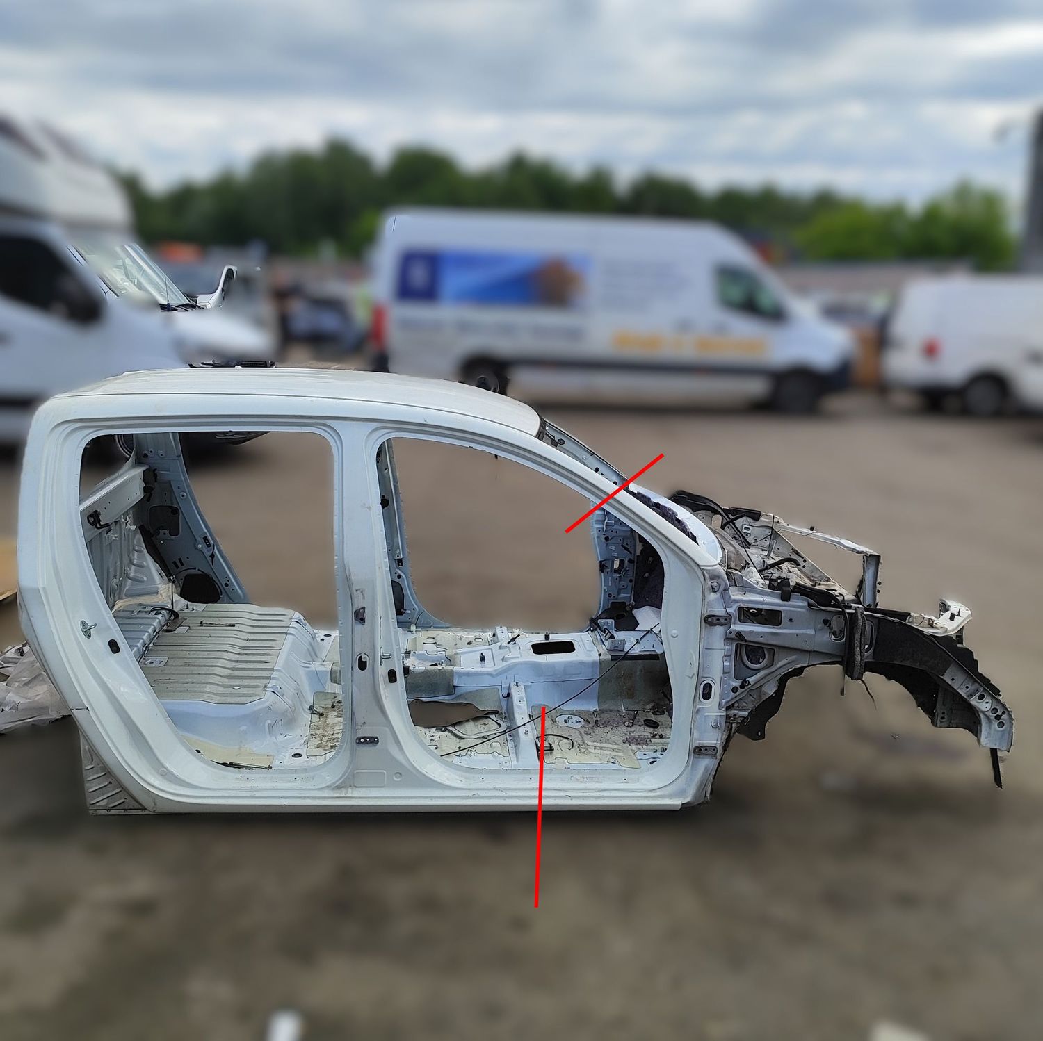 Fram höger quarter panel MITSUBISHI L (200 / TRITON KJ_, KK_, KL_) (2014-...) — Leverans i Europa