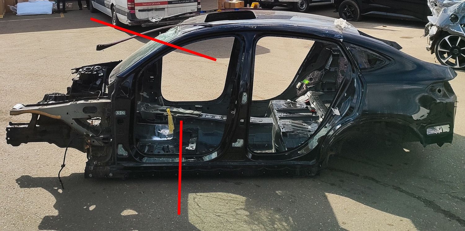 Fram vänster quarter panel MERCEDES-BENZ GLC (X253, C253) (2015-...) — Leverans i Europa