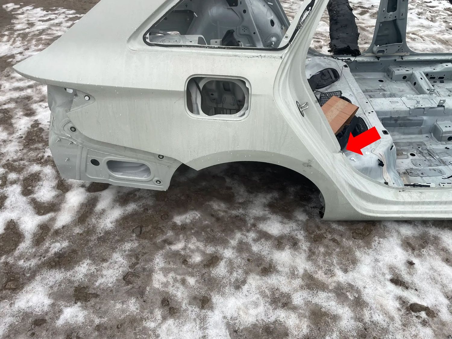 Bak höger quarter panel CUPRA LEON (Sportstourer KL8, KU8, KUD) (2024-...) — Leverans i Europa