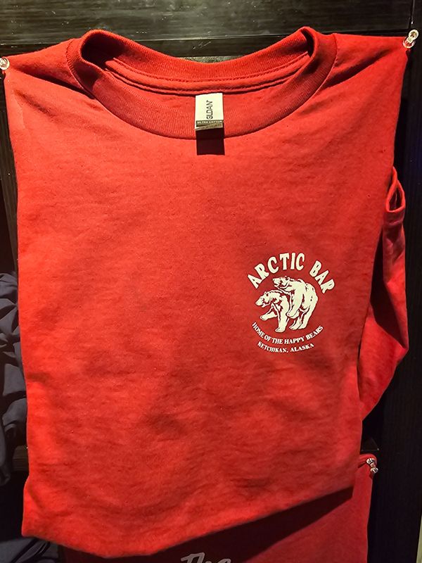 RED Happy Bear Logo T-shirt 