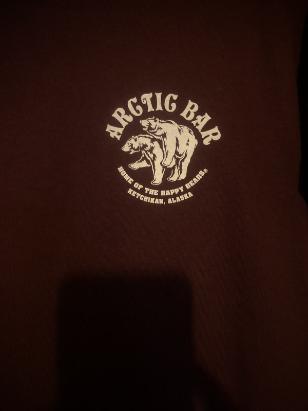 Maroon Bottle Cap Logo T-shirt 