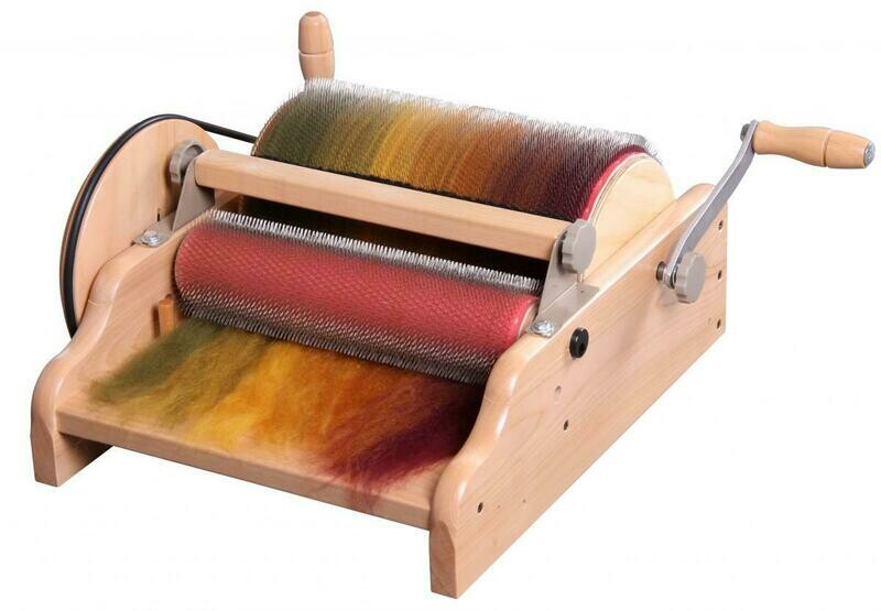 Ashford Drum Carder,  Wide  72 PPSI cloth