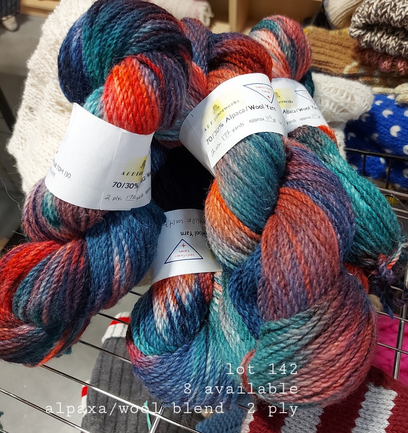 Alpaca/Wool yarn