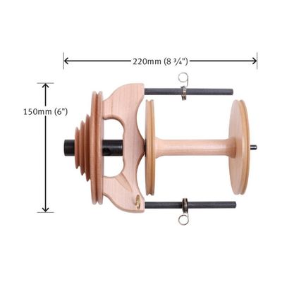 Ashford Jumbo Sliding Hook Flyer for SD Traveller &amp; Traditional (incl 1 JB, 3/4" bearing, drive band)