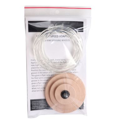 Ashford Kiwi High Speed Kit ( incle high speed whorl &amp; polycord drive belt
