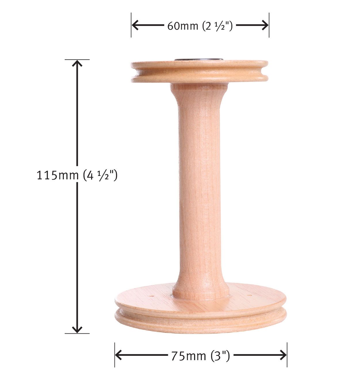 Standard Bobbin,  lacquered