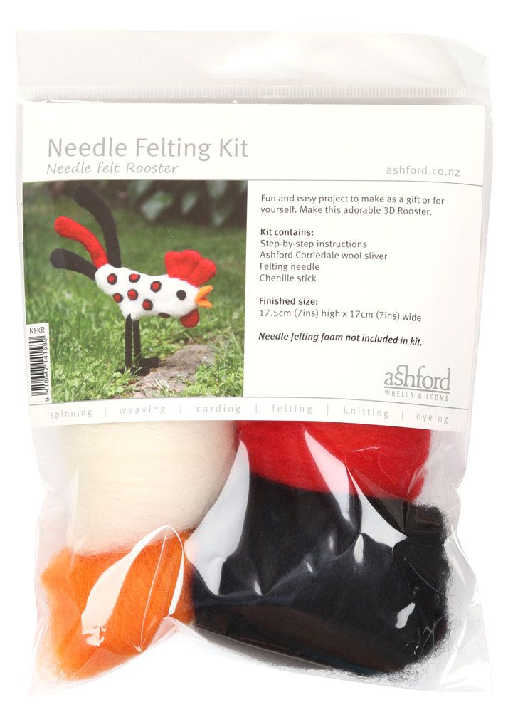 Needle Felting Kit Rooster