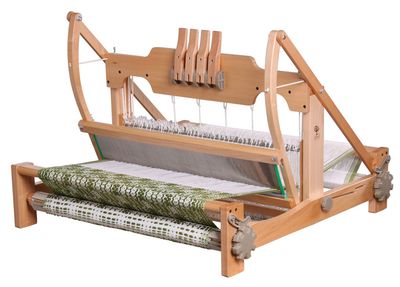 Table Loom 4 shaft 24" with shuttle race NEW (incl a 10 dpi stainless steel reed)  please note the pic shown does not have the shuttle race attached.