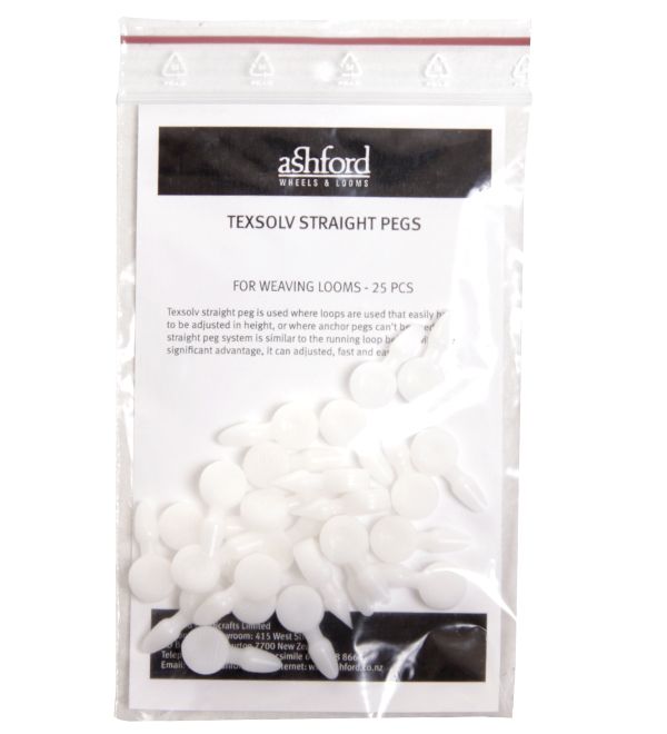 Texsolv Straight Pegs (25 pkg)