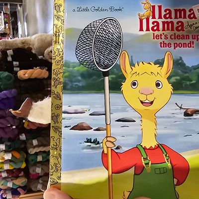 Llama Llama Lets Clean The Pond