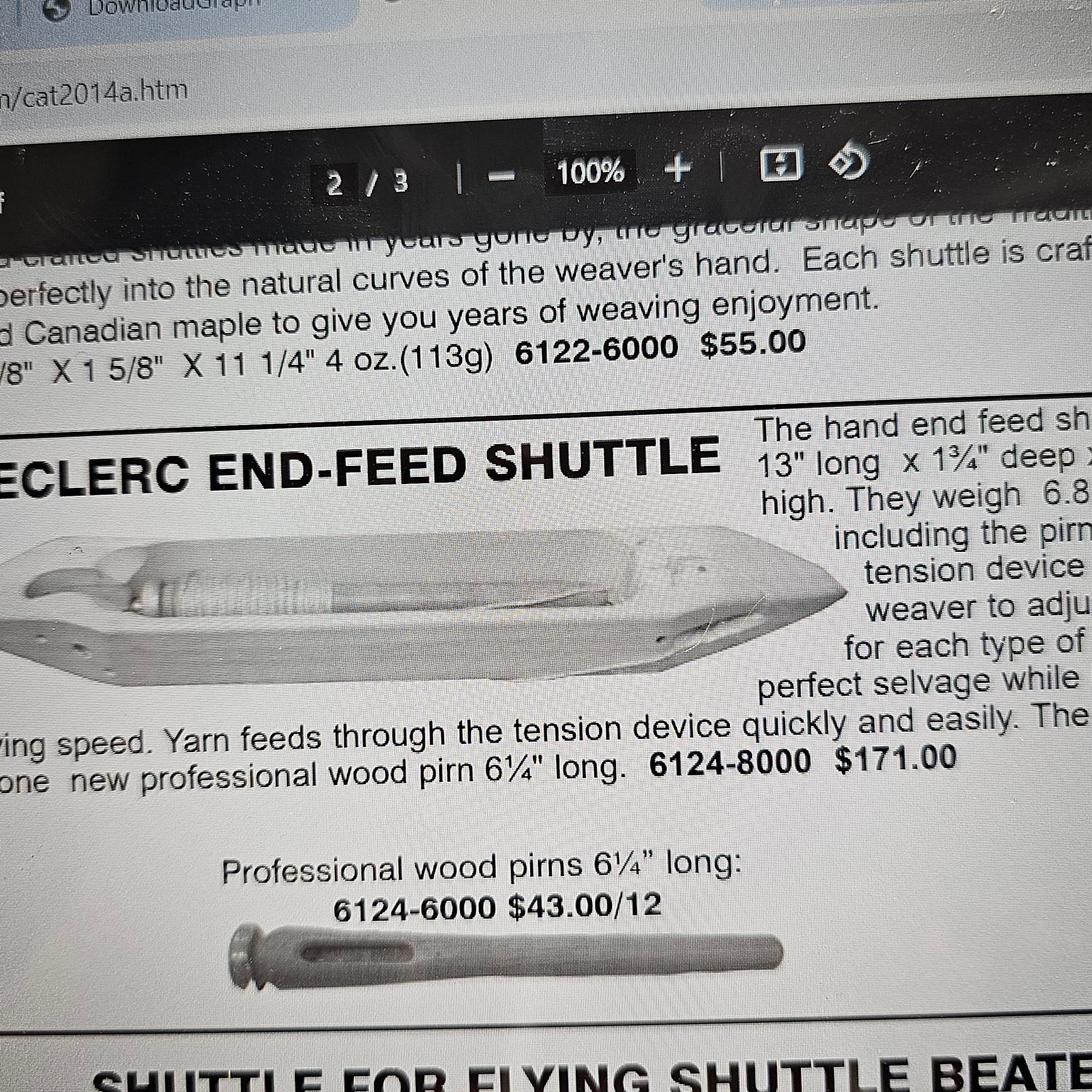 End Feed Shuttle