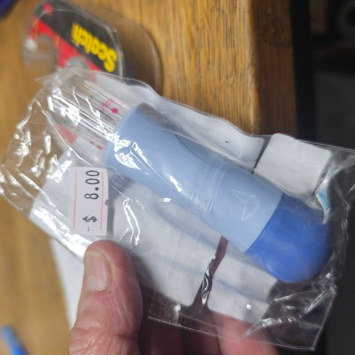 FELTING handle , Blue