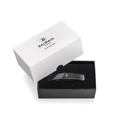 Balmain Barrette Medium Black