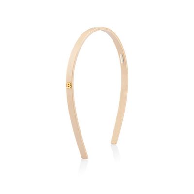 Balmain Limited Edition Acetate Headband Small Beige Balmain Limited Edition Acetate Headband Small Beige