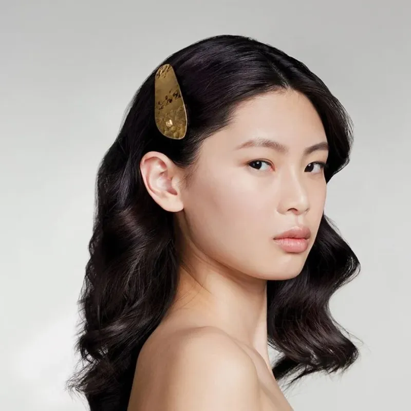 Balmain Limited Edition Barrette Printemps Leaf Gold