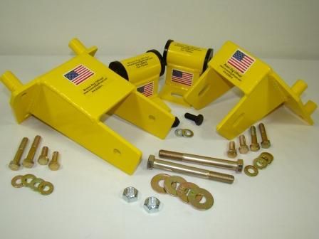 K2569-0H, Engine Bracket and Motor Mount Upgrade Kit, Classic Polyurethane