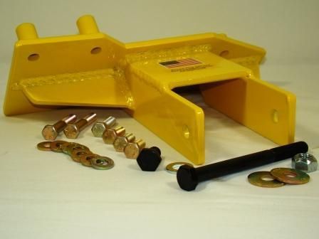 S2572-LHW, Super Bracket, Left, 1987-1999 Jeep Wrangler YJ, TJ 4.2L, 4.0L - Accepts OE and Aftermarket Header