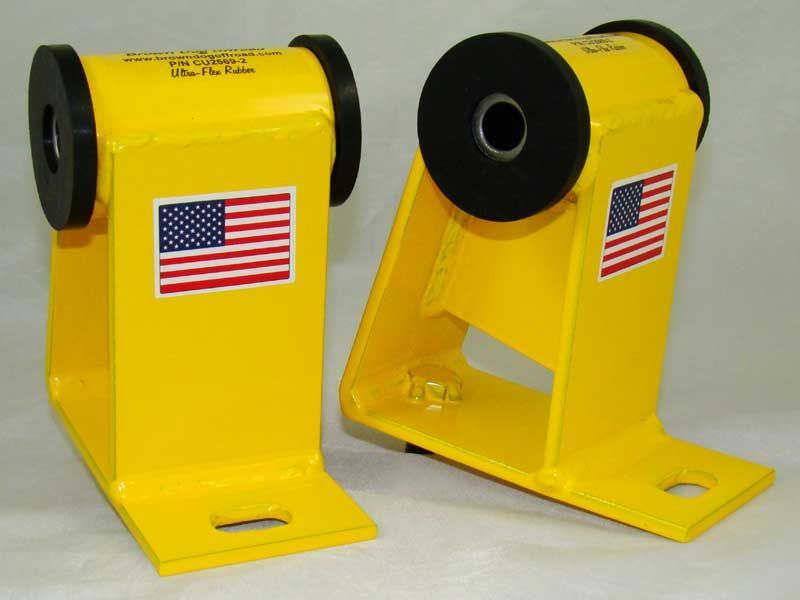CU2569-2, 2_ Motor Mount Lifts, Ultra-Flex Rubber