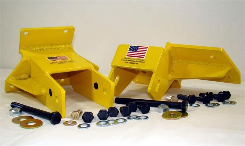 S2883-PHW, Super Header Brackets, Pair