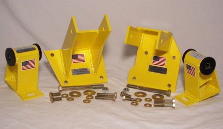 KU2569-2, Upgrade Kit, 2_ Engine Lift, Ultra-Flex Rubber