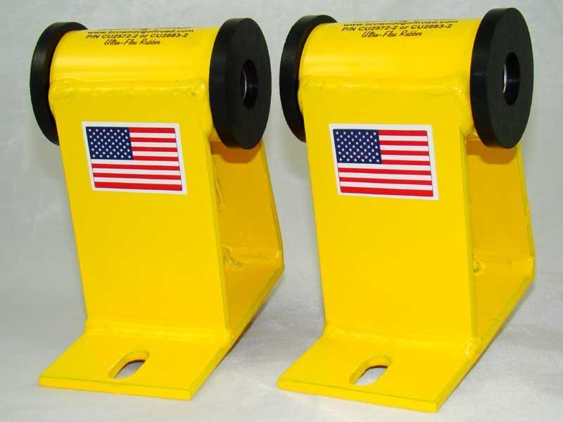 CU2572-2, 2_ Motor Mount Lifts, Ultra-Flex Rubber
