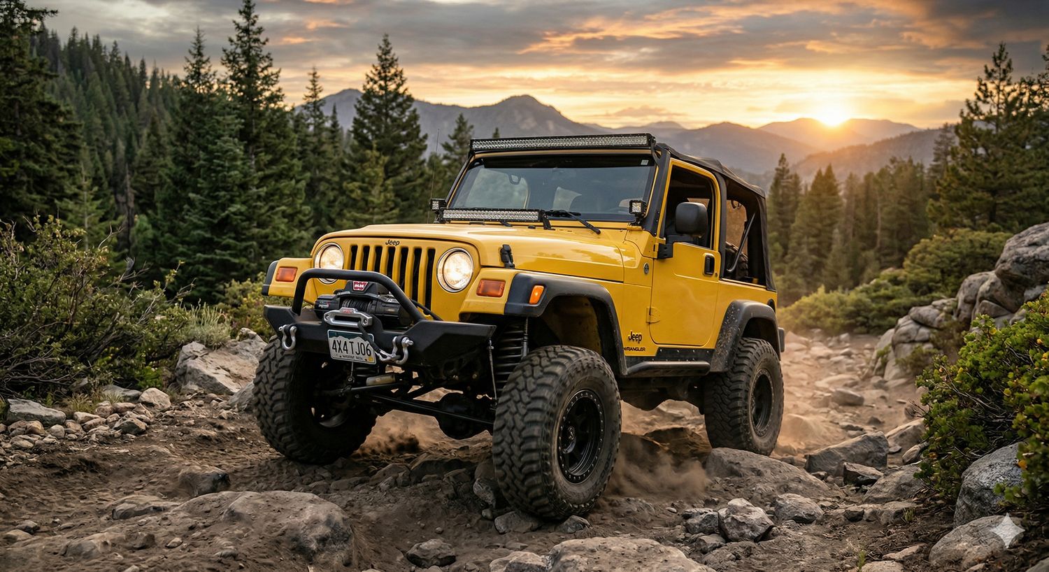 Jeep Wrangler TJ Engine Mounts