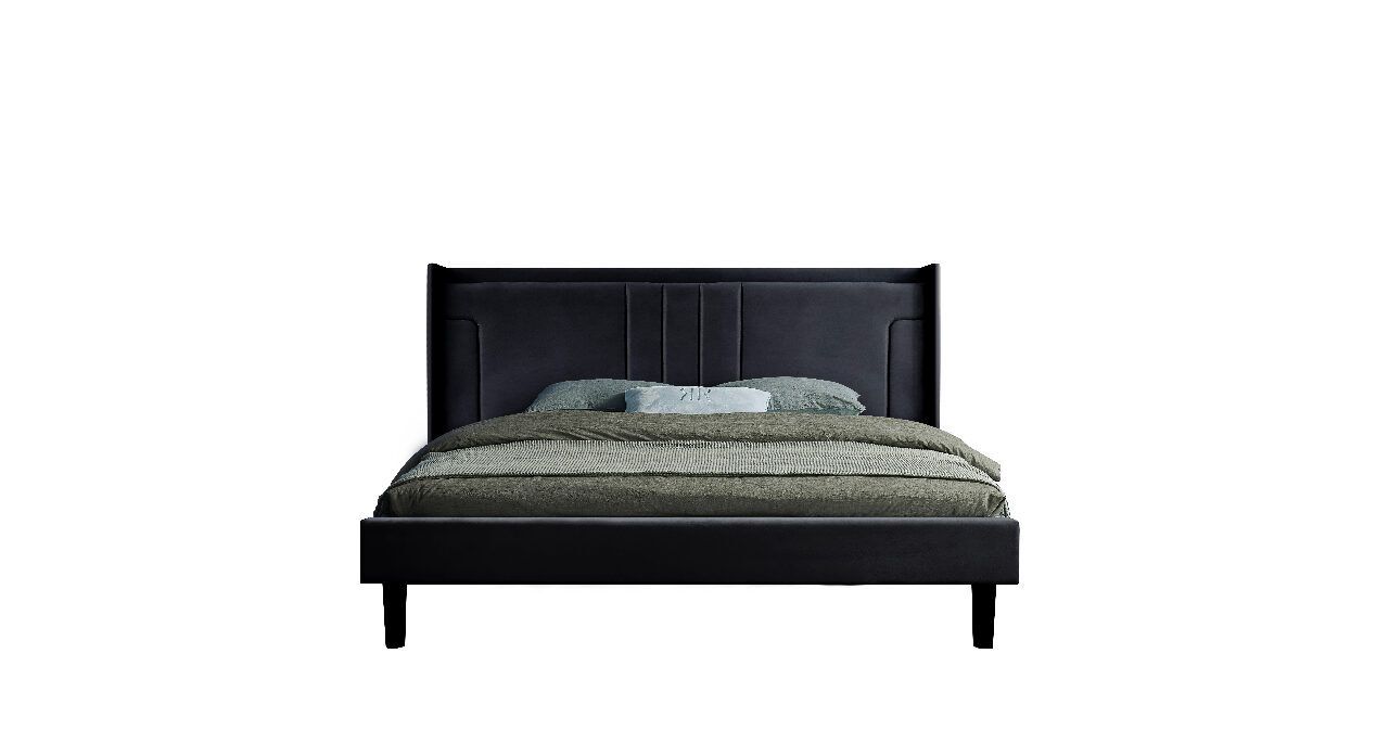Lara Bed Velvet Double/King
