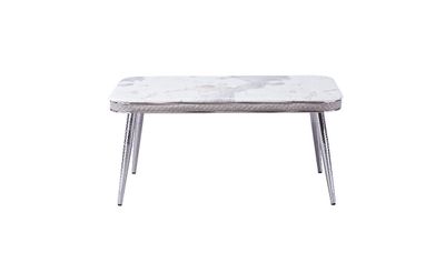 Luxe Dining Table Silver