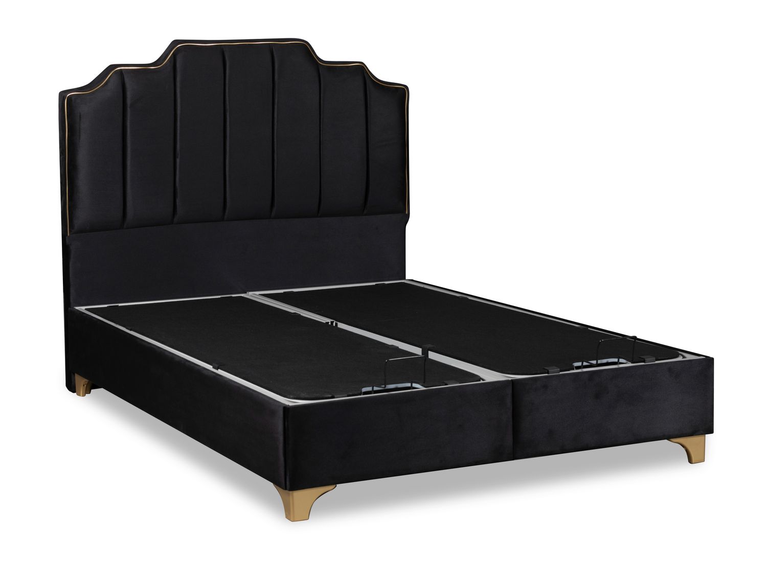 VELURA OTHOMAN BED WITH STORAGE DOUBLE&amp;KING AVAILABLE