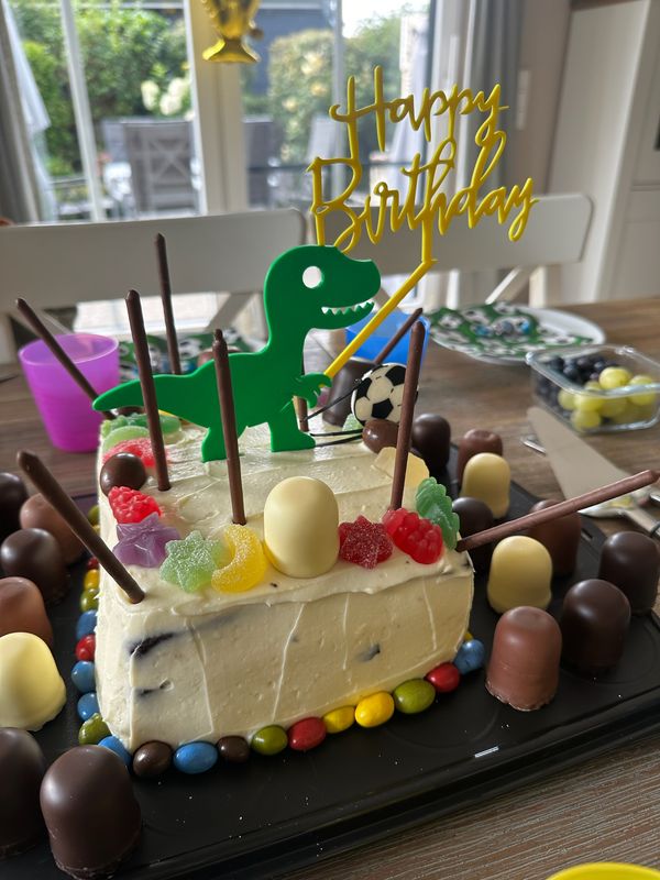 Geburtstagkuchen Deko