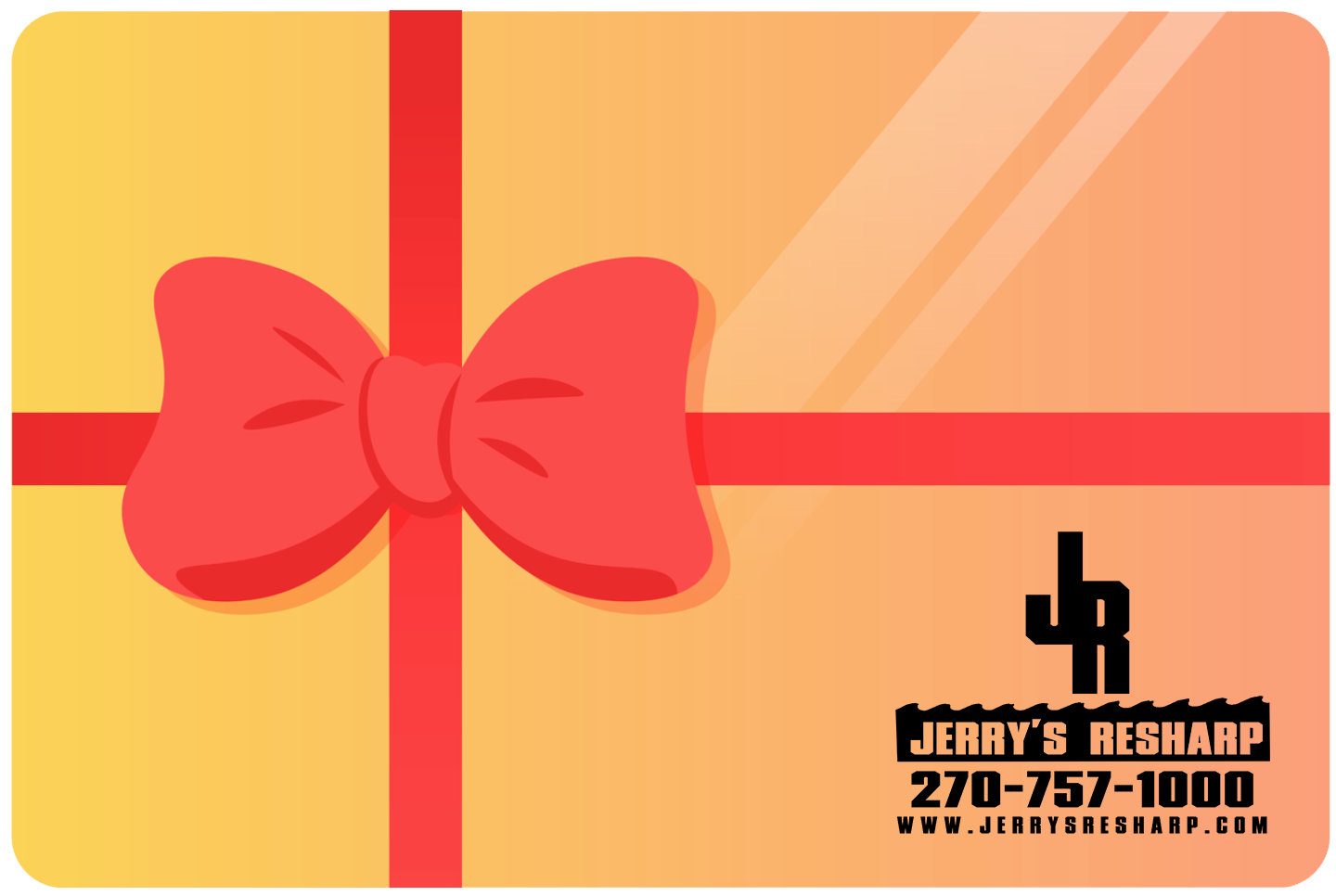 Jerry's Gift Card