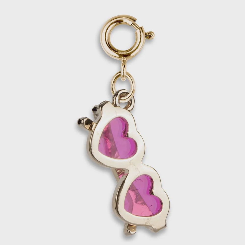 Charm It! Beauty &amp; Fashion Charms, Style: Gold Heart Sunglasses