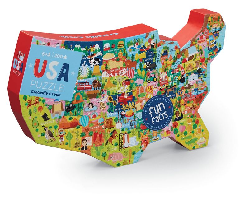 200-pc USA Puzzle