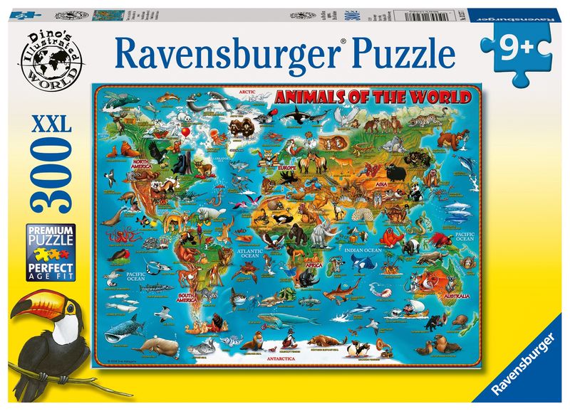 Animals of the World 300 Pc Puzzle