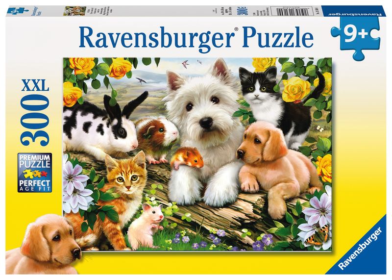 Happy Animal Buddies 300 pc Puzzle