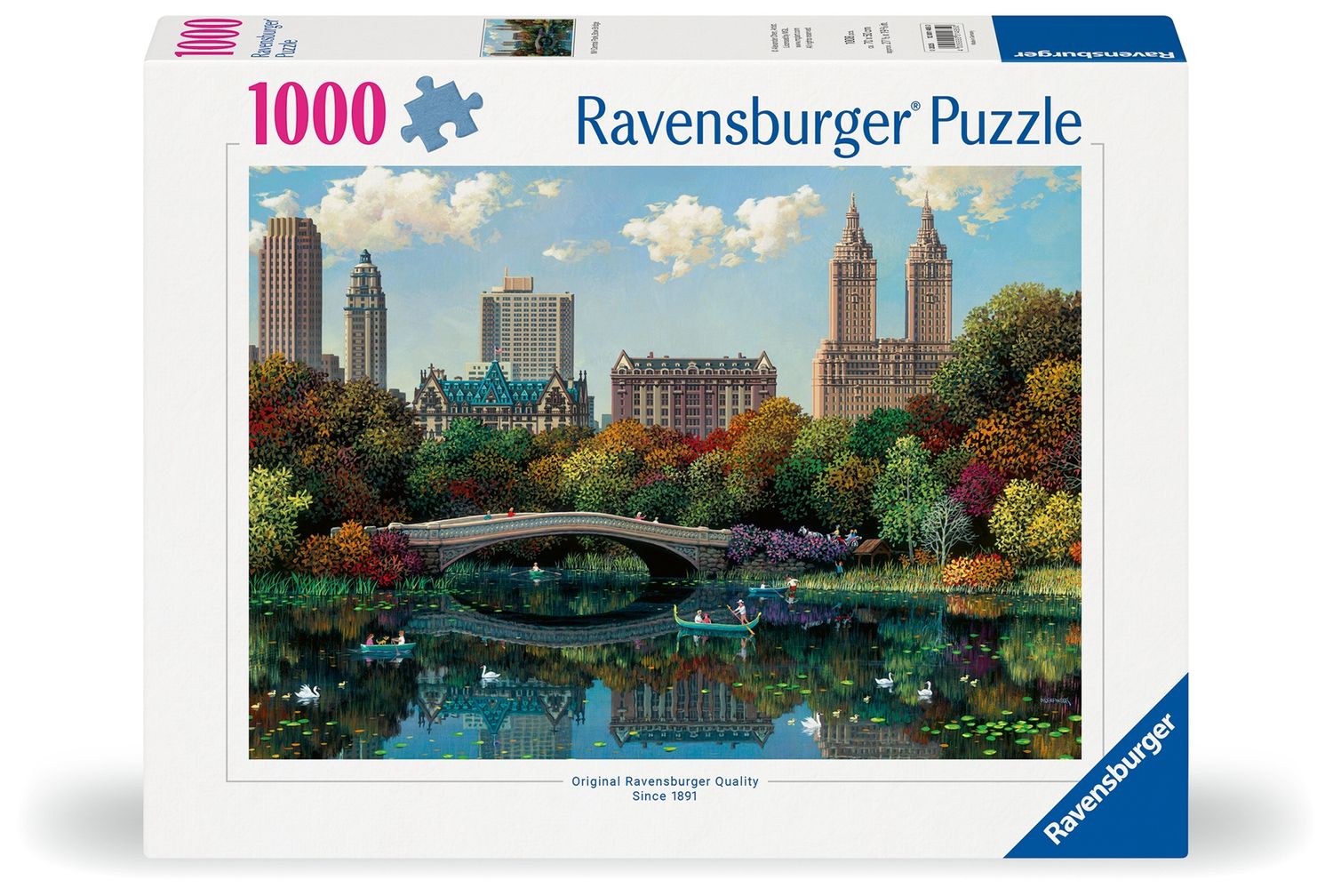 NY Central Park, Bow Bridge 1000 Pc