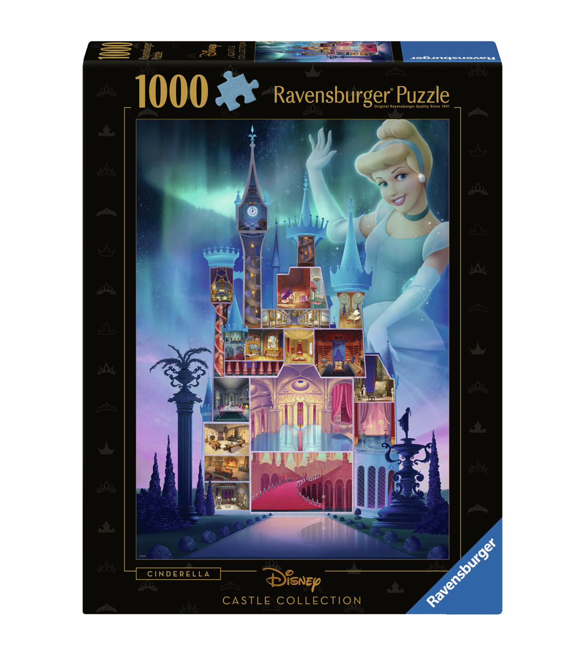 Disney Castle: Cinderella 1000 pc Puzzle