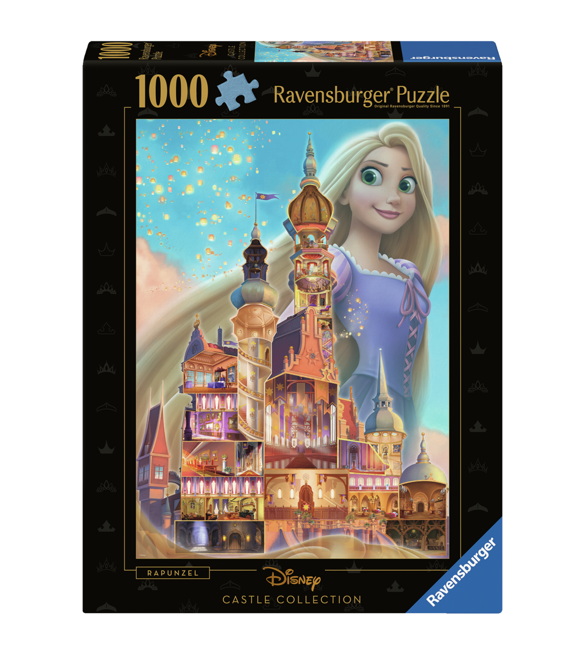 Disney Castle: Rapunzel 1000 pc Puzzle