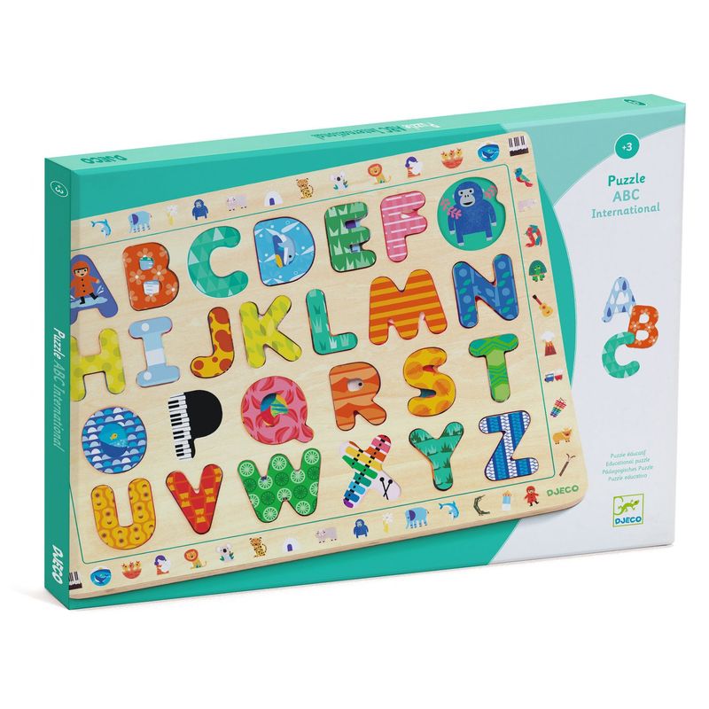 Wooden Puzzles ABC International