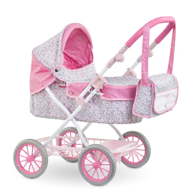 BB14" &amp; 17" &amp; 20" Carriage - Bright Pink Floral -