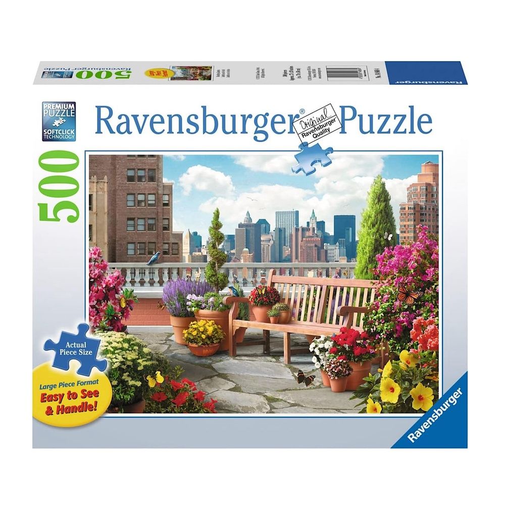 Rooftop Garden 500 pc Large Format