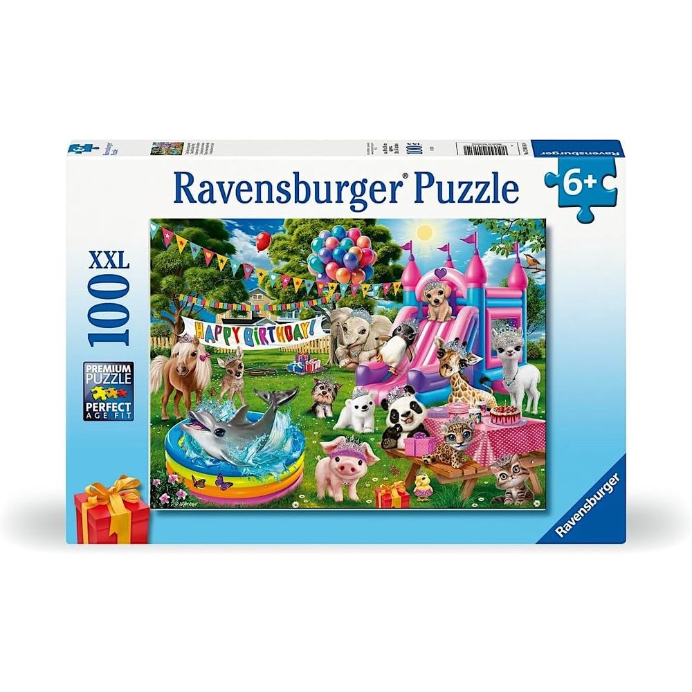 Tiara Birthday Party 100 Pc Puzzle