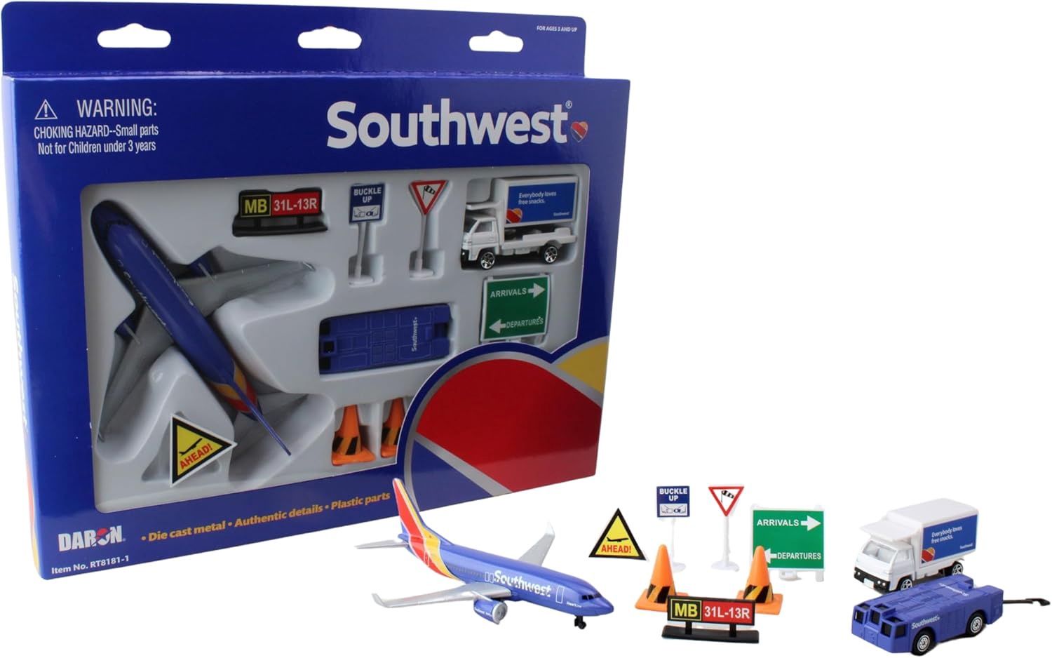 SOUTHWEST AIRLINES PLAYSET NEW LIVERY