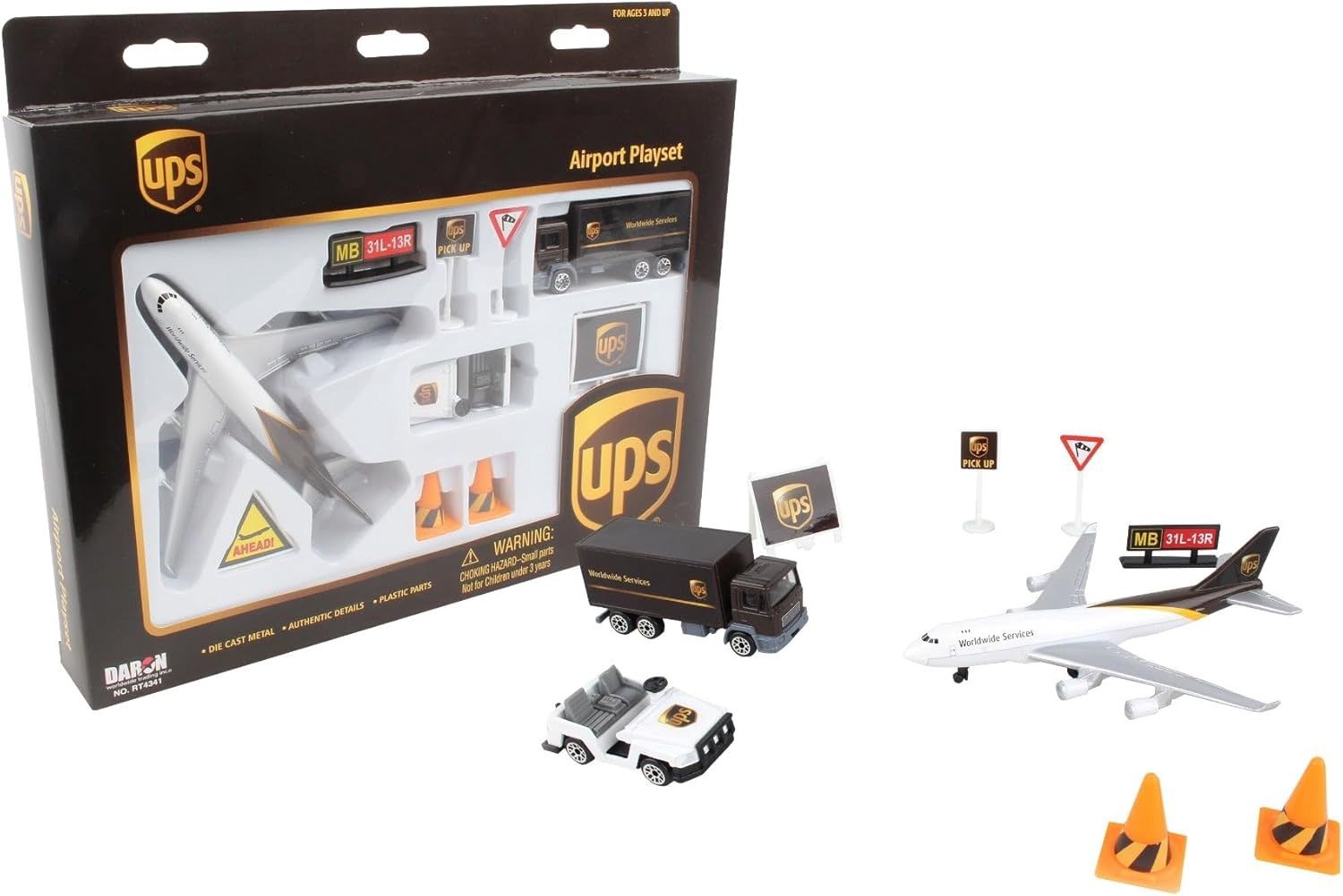 UPS BOX TRUCK 1/50