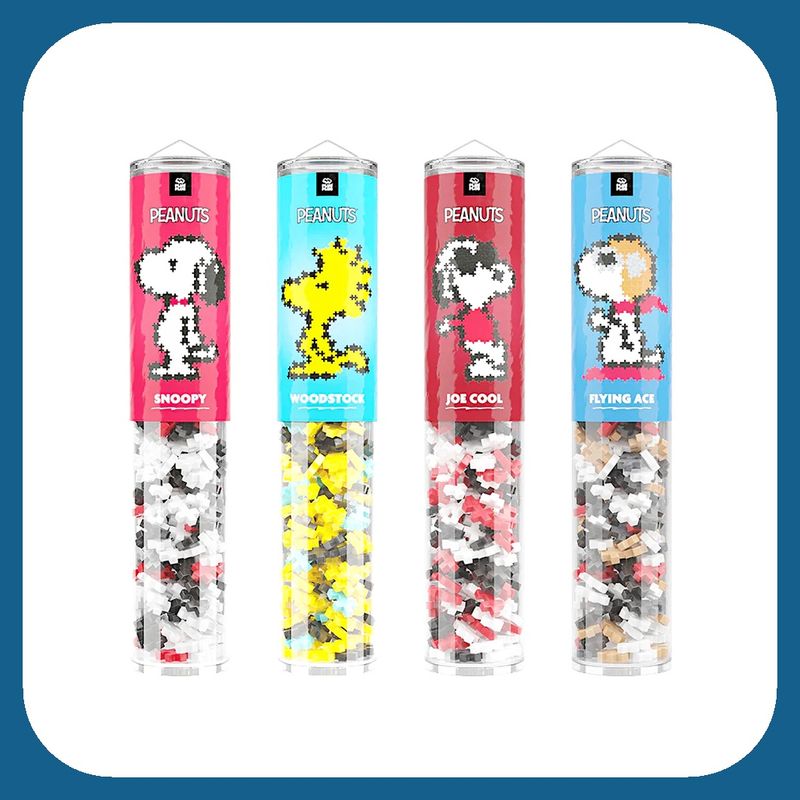 Plus Plus 270pc Puzzle By Number-Peanuts