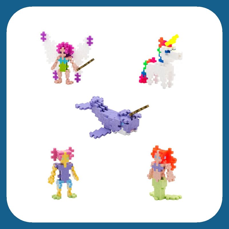 Plus Plus 70 pc Tube- Mythical Creatures &amp; Characters