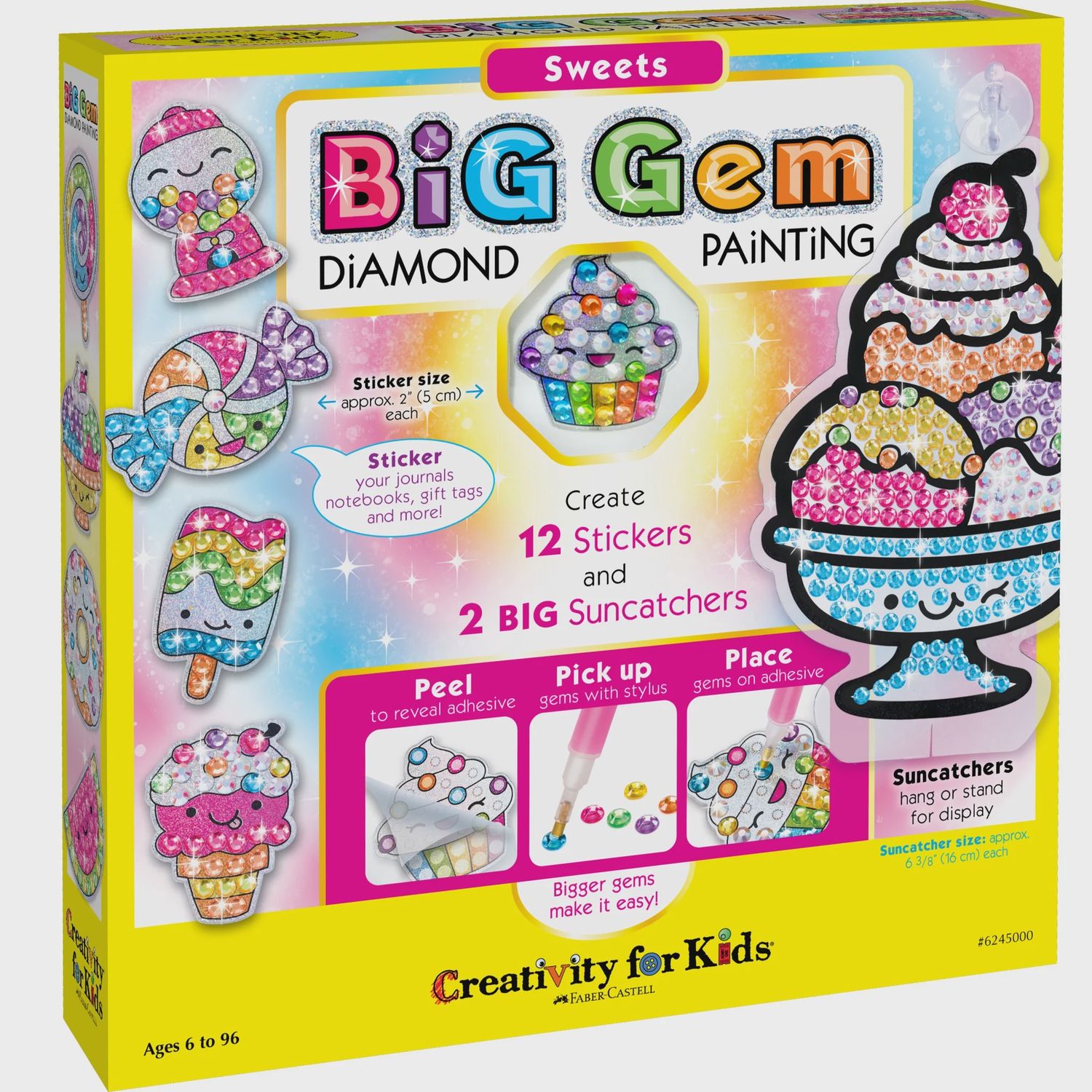 Big Gem Diamond Painting, Style: Sweets