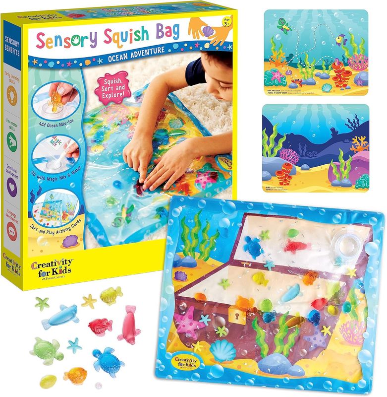 Sensory Squish Bag - Ocean Adventure