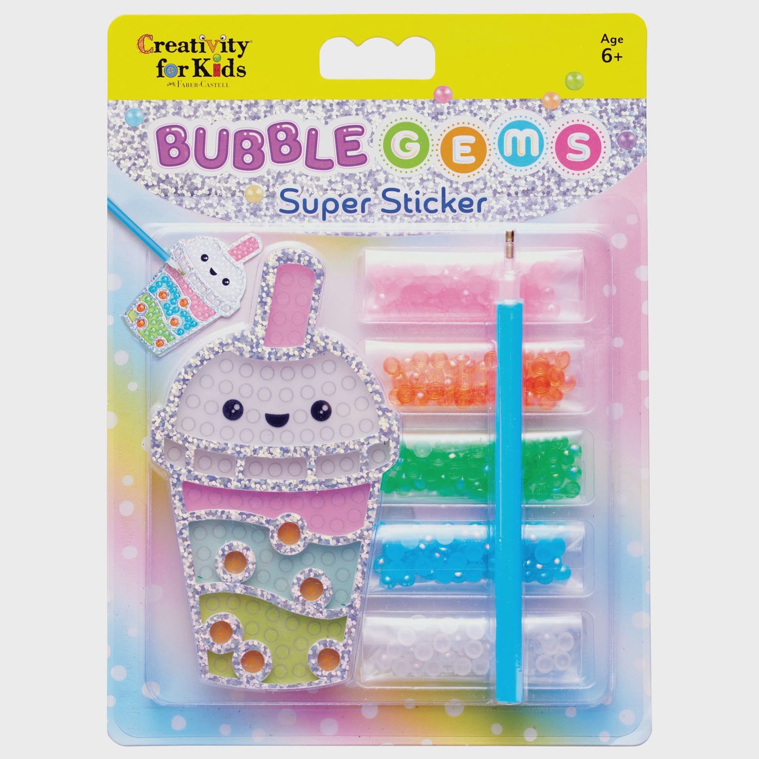 Bubble Gems Super Sticker, Style: Bubble Tea