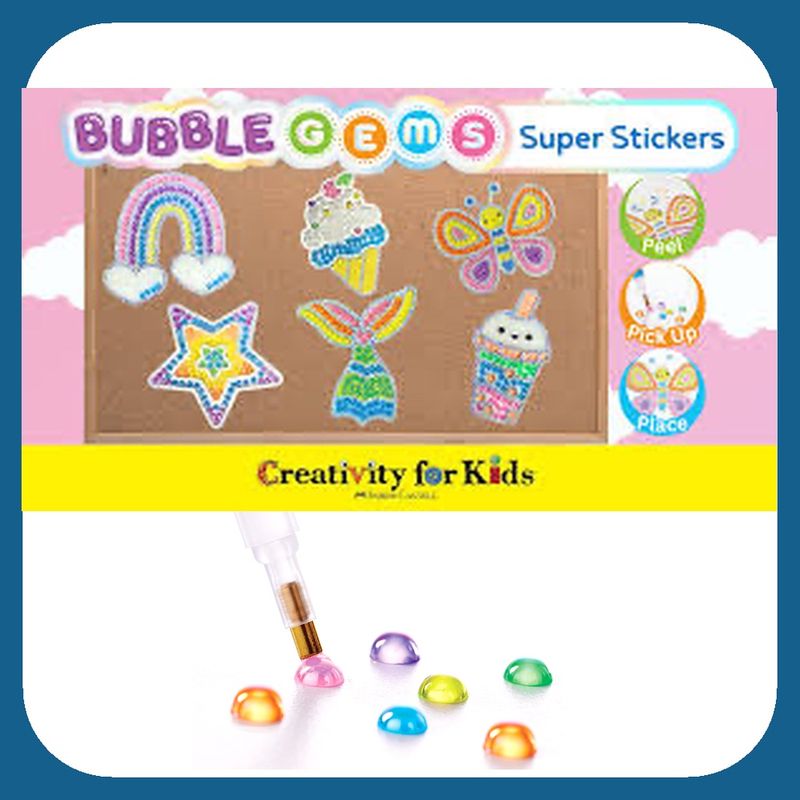 Bubble Gems Super Sticker